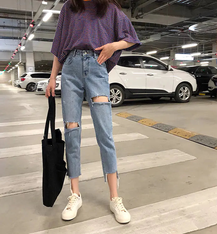 Women's Cropped Jeans